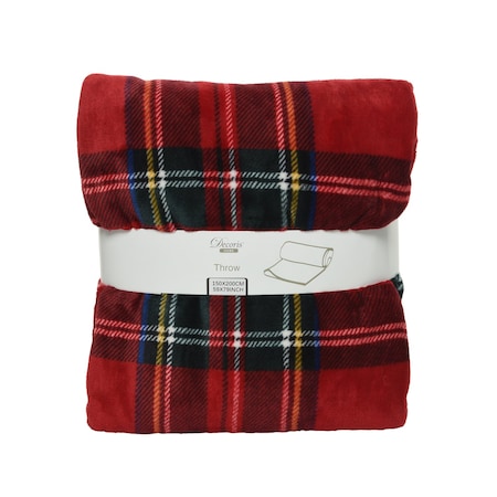 Decoris Decoris Plaid Blanket 1 pk 613508